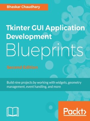 cover image of Tkinter GUI Application Development Blueprints